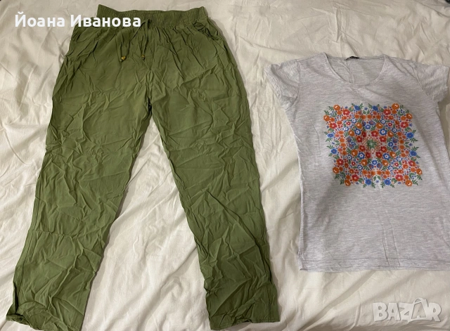 Комплект 3 тениски и 3 панталона, снимка 3 - Комплекти - 55247392