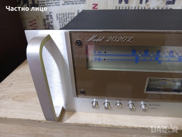 "Marantz"2020L Винтидж Стерео Тунер, снимка 4 - Ресийвъри, усилватели, смесителни пултове - 54815067