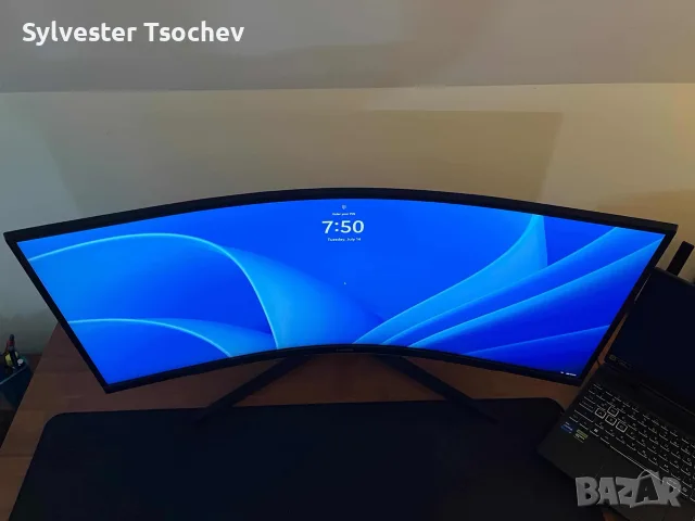 Samsung Odyssey G5 34″, снимка 2 - Монитори - 55501109