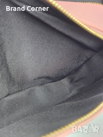 Нова дамска чанта Trussardi в розово с дълга дръжка, снимка 10 - Чанти - 54406956