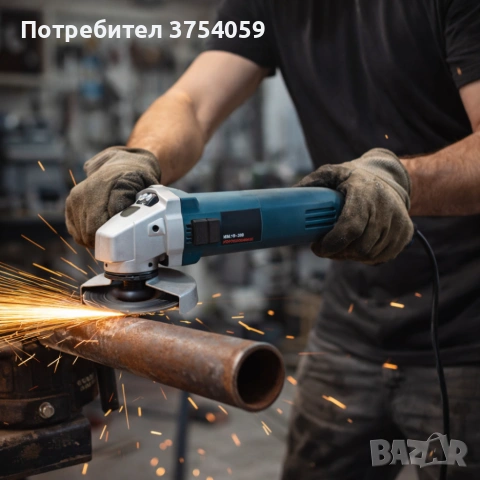 Ъглошлайф на ток Kraftroyal - 125mm бързо и прецизно рязане, снимка 4 - Ъглошлайфи - 55178789