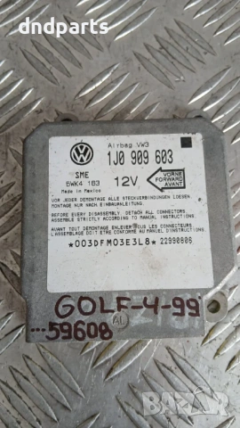 Airbag модул VW Golf 4 1999 1J0909603 5WK4163