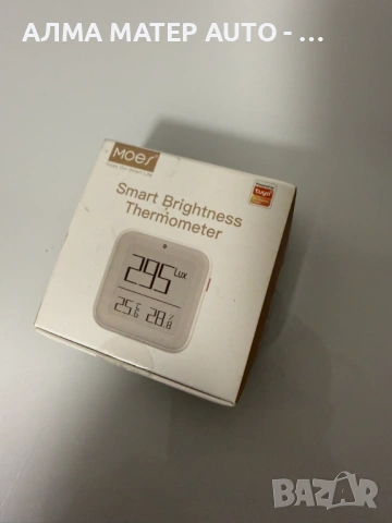 SMART HOME ОФЕРТА! Сензор MOES ZigBee ТЕМПЕРАТУРА + ВЛАЖНОСТ + СВЕТЛИНА – НОВ