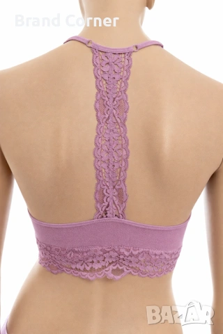 Hunkemöller дамски сутиен / бралет, размер M, розов с дантела, снимка 4 - Бельо - 54519326