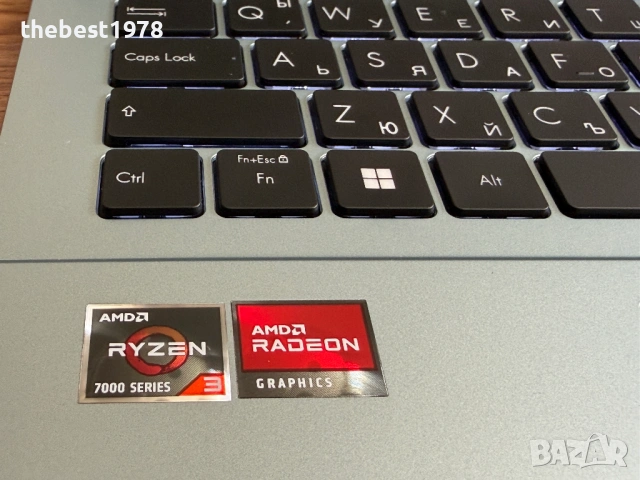 Asus VivoBook Go 15 Blue`Ryzen 7320U/8GB DDR5/256GB NVMe/Full HD/Бат 6ч/Подсветка, снимка 2 - Лаптопи за работа - 54596746