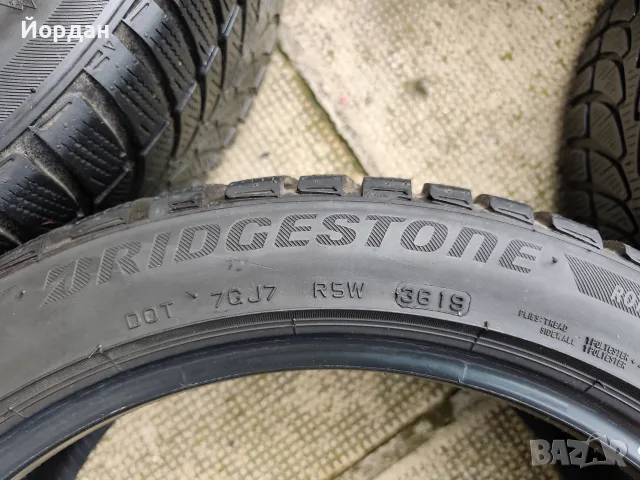 Зимни гуми 18 цола 225 / 45 / R18 BRIDGESTONE 4 БРОЯ, снимка 5 - Гуми и джанти - 55316431