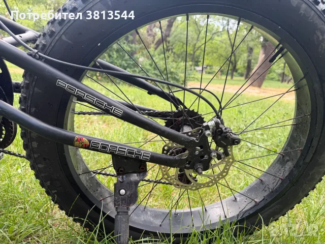 Fat Bike 26” с двойно окачване, снимка 4 - Велосипеди - 55436709
