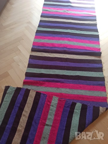 Ръчно тъкани вълнени черги, снимка 4 - Килими - 54195451
