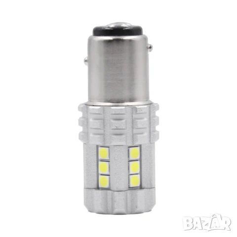 LED крушки за дневни светлини DRL 1156 P21W 1157 7440 7443 – Супер ярка бяла светлина, снимка 4 - Аксесоари и консумативи - 54582452