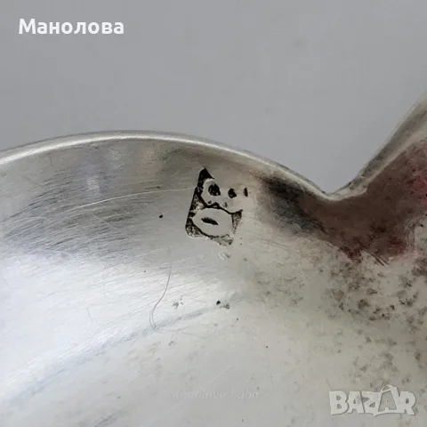 Антикварни сребърни лъжички, снимка 4 - Колекции - 55581369