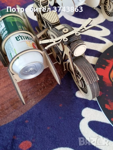 дървен мотор превозваш кенче , снимка 5 - Декорация за дома - 54162584