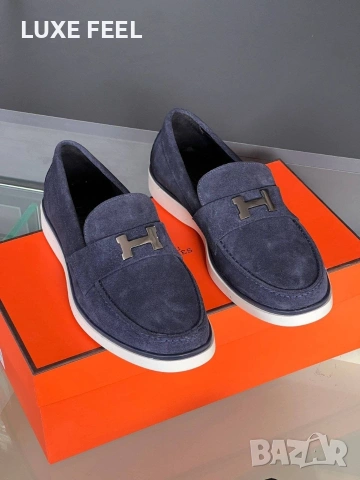 Hermes 🔹 Естествена Кожа , снимка 8 - Ежедневни обувки - 54194335