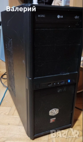 Надежден Настолен Компютър (Четириядрен / 8GB RAM / SSD + HDD / Office) – Готов за Работа и Игри