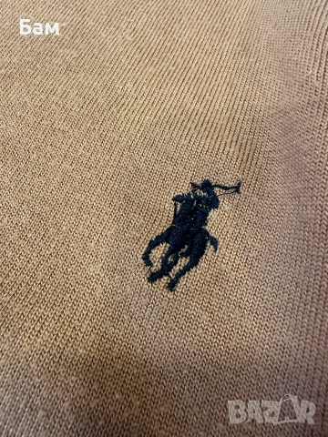 Оригинален мъжки пуловер Polo Ralph Lauren Merino Wool Pull размер М, снимка 4 - Пуловери - 55048612