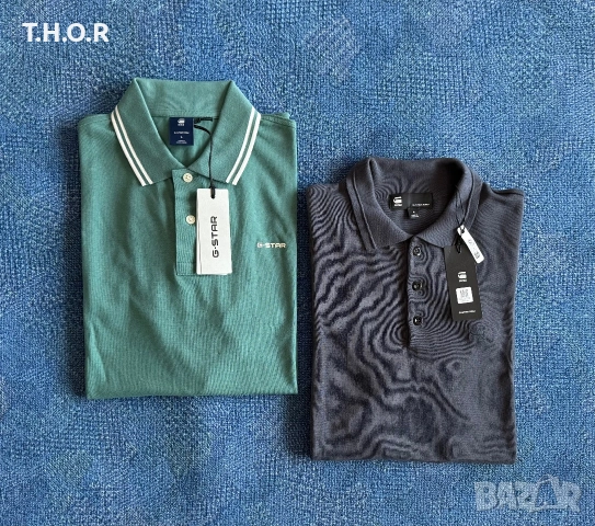G-Star RAW Polo Shirt ОРИГИНАЛНИ мъжки поло тениски - M/L