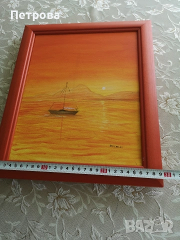 картина масло върху платно , снимка 4 - Картини - 54291860