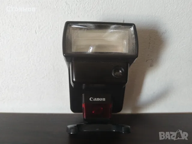 Фотосветкавица Canon Speedlite 300EZ Japan, снимка 10 - Светкавици, студийно осветление - 55444153