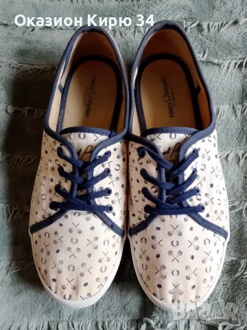 Fred Perry гуменки , снимка 4 - Маратонки - 55314143