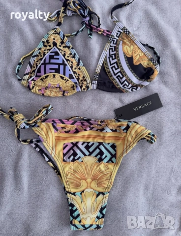 Versace Нов Дамски Бански Две Части, снимка 2 - Бански костюми - 54858163