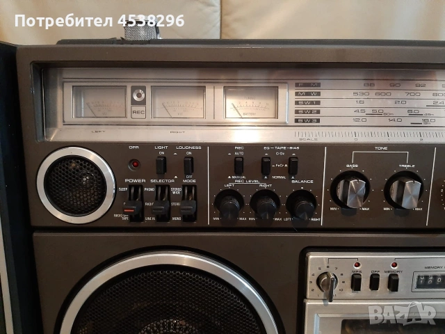 National panasonic RS-4360DFT , снимка 5 - Радиокасетофони, транзистори - 54520744