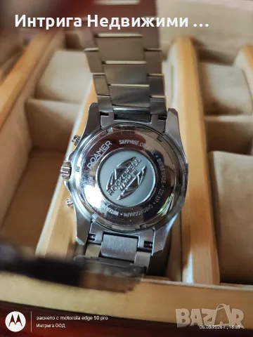  🇨🇭 SWISS MADE: Мъжки Хронограф Roamer Rockshell Mark III (Реф. № 220837)
, снимка 3 - Мъжки - 55578198