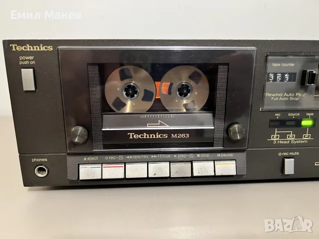 Technics RS M263 касетен дек, снимка 5 - Декове - 55599424