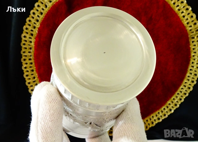 Калаена чаша,халба,Рицар,Елен,гравиране,калаена сватба. , снимка 9 - Антикварни и старинни предмети - 55104351