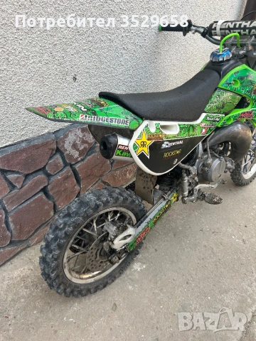 Кросов  мотор Kawasaki kx65 2008г., снимка 4 - Мотоциклети и мототехника - 54452314