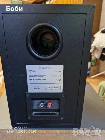 DENON SC-G 101BK, снимка 7 - Тонколони - 54897115