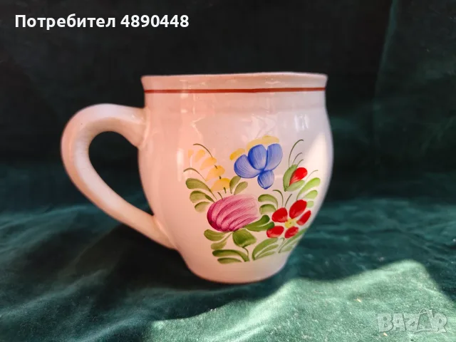 Ръчно изрисувана чешка керамика(Chodská keramika buclák) , снимка 8 - Декорация за дома - 55592423