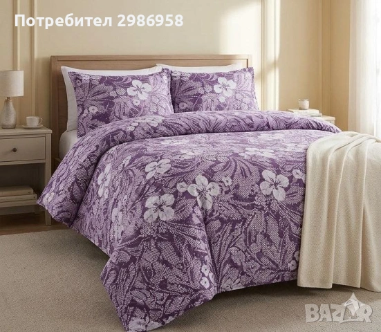 Спален комплект, снимка 2 - Спално бельо и завивки - 54389790
