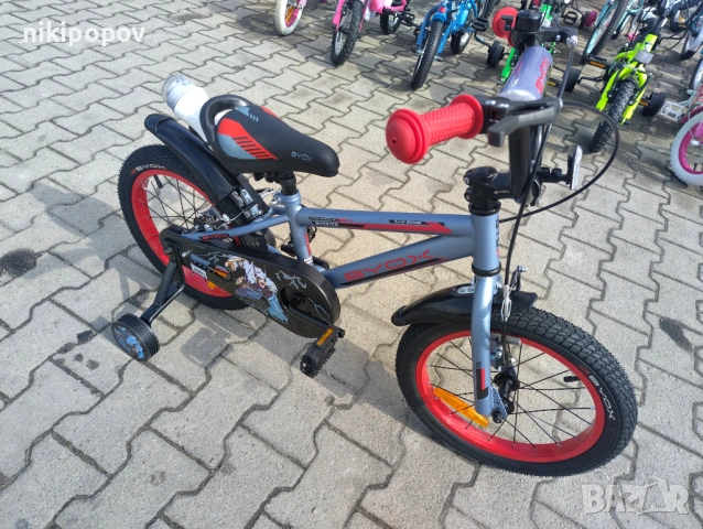 X Детски велосипед 16" MONSTER сив, снимка 8 - Велосипеди - 54395124