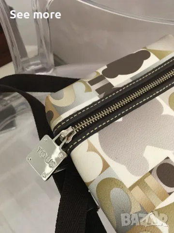 Оригинална дамска чанта TOUS (Crossbody), снимка 6 - Чанти - 55455882