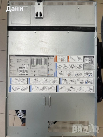Сървър Dell R630 - 2x E5-2670v3 32GB RAM 2x750W, снимка 11 - Работни компютри - 55228754