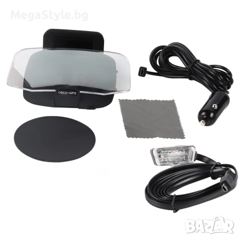 Автомобилен HUD, Head-up дисплей, OBD2 дисплей за измервателни уреди, C1 OBD2 и GPS LED OBD , снимка 3 - Аксесоари и консумативи - 55179800