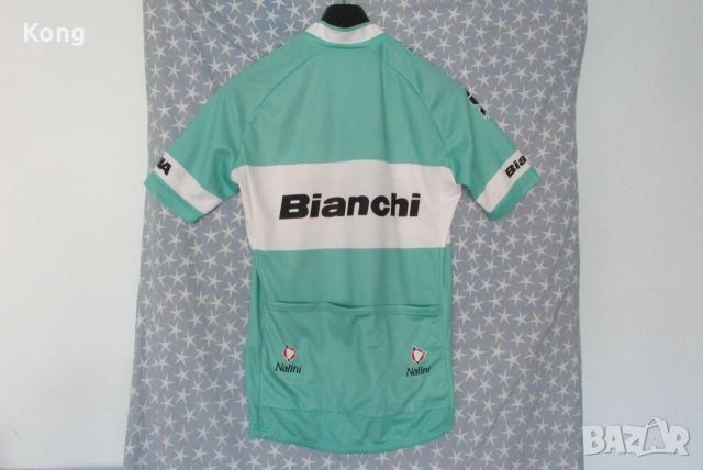 вело джърси Bianchi team carbon windproof Nalini Specialized Italy колоездене bib shorts Италия , снимка 16 - Спортна екипировка - 55251308
