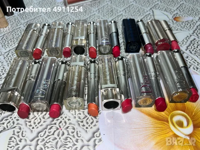 Червила и Гланцове *CHANEL* DIOR*ESTEE LAUDER, снимка 5 - Декоративна козметика - 55580681