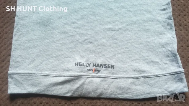 HELLY HANSEN 75107 Work Wear Thermo 57% Merino Wool размер M термо блуза - W4-769, снимка 10 - Блузи - 55680984