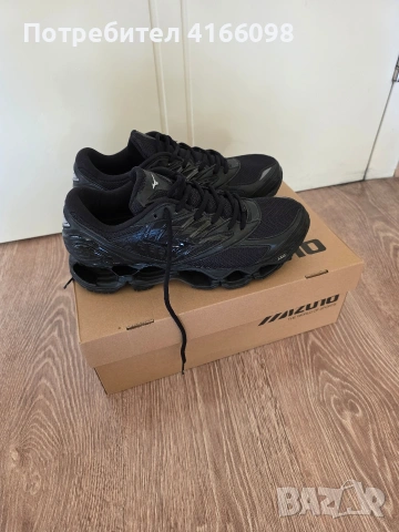 Обувки Mizuno Wave Prophecy LS 42 номер черни, снимка 4 - Маратонки - 54365419