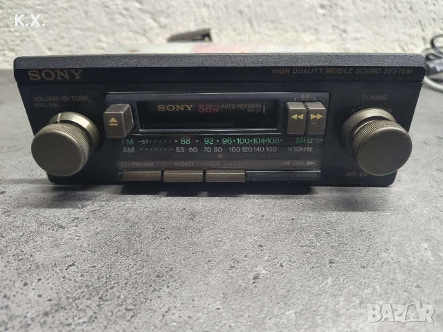 Радиокасетофон Sony XR-24, снимка 2 - Радиокасетофони, транзистори - 54209158