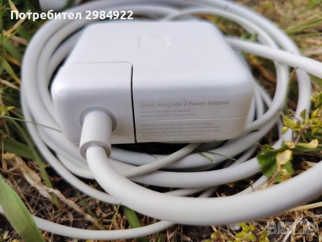 Оригинално зарядно APPLE A1435 MAGSAFE 2, снимка 7 - Кабели и адаптери - 55192194
