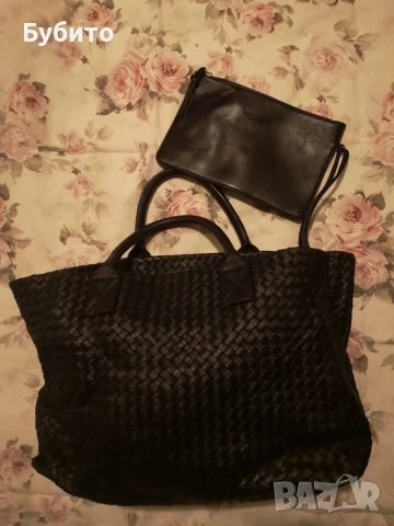 естествена кожа prada, montini, botega veneta , снимка 2 - Чанти - 54387466