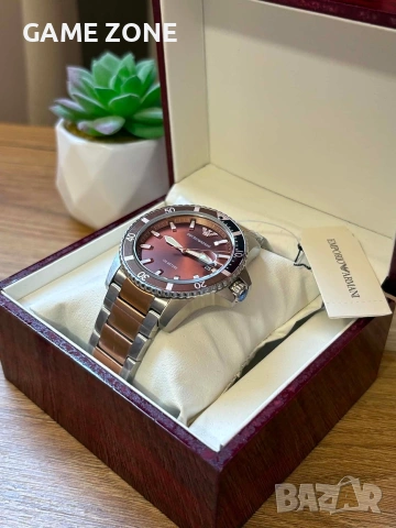 Оригинален мъжки часовник Emporio Armani, снимка 5 - Мъжки - 54597163