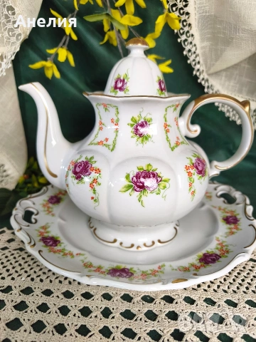 Барок и красота Lichte ГДР за ценители , снимка 7 - Чаши - 55287100