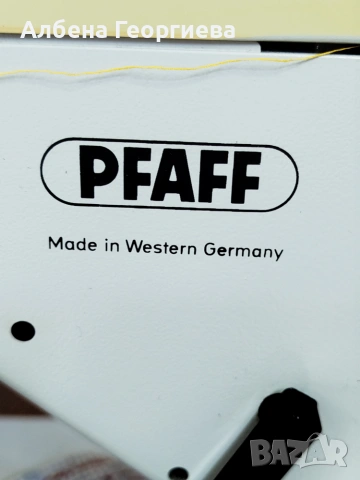 Метална шевна машина Pfaff 1197 , снимка 2 - Шевни машини - 55155659