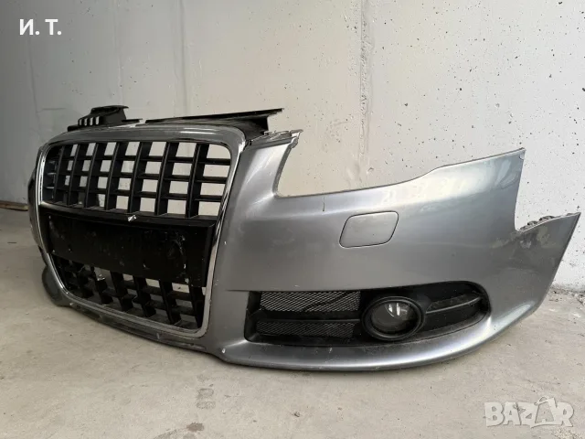 S-line предна броня за Audi A4 B7 , снимка 2 - Аксесоари и консумативи - 55483151