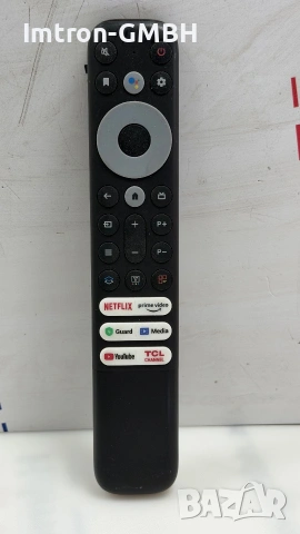 Дистанционно управление за Smart TV TCL RC902V FMR1, Smart с Netflix, черно, evoremote®