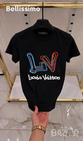 *Louis Vuitton* Дамска тениска, снимка 2 - Тениски - 55471455