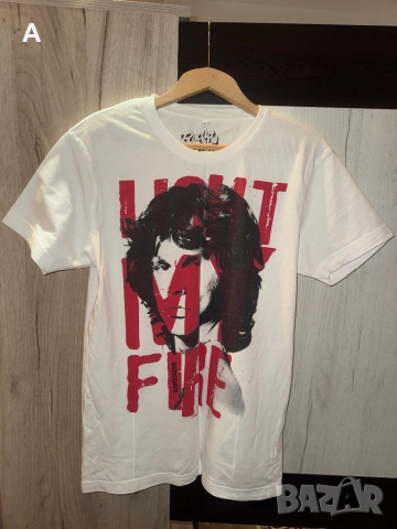 Винтидж тениска Jim Morrison  , снимка 2 - Тениски - 54348731