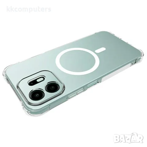 За OnePlus N6 4G Магнитен Удароустойчив TPU Калъф със Скрийн Протектор – Прозрачен, снимка 3 - Калъфи, кейсове - 55347012